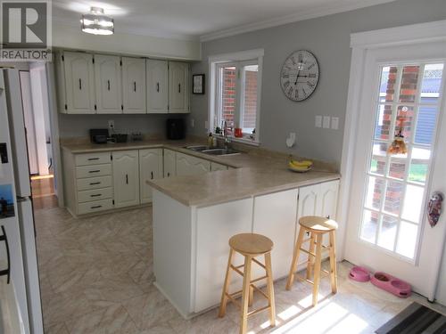 4 Twomey Drive, Botwood, NL - Indoor Photo Showing Kitchen With Double Sink