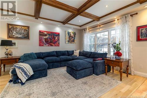 7 Meredith Drive, Sussex Corner, NB - Indoor Photo Showing Living Room