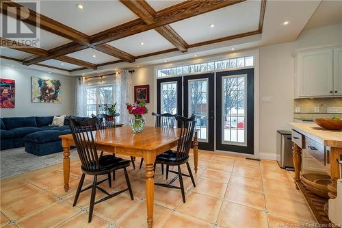 7 Meredith Drive, Sussex Corner, NB - Indoor Photo Showing Dining Room