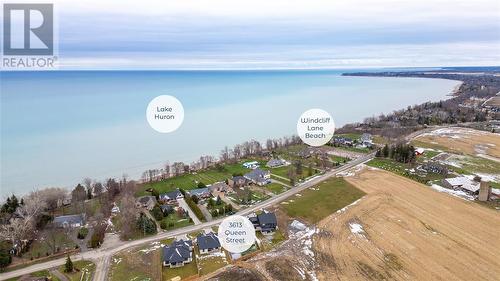 3613 Queen Street, Plympton-Wyoming, ON - Outdoor With Body Of Water With View