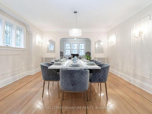 408 Rosemary Rd, Toronto, ON - Indoor Photo Showing Dining Room