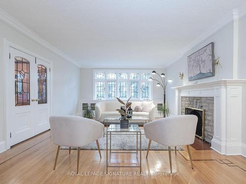 408 Rosemary Rd, Toronto, ON - Indoor With Fireplace