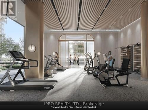 517 - 1415 Dundas Street, Oakville, ON - Indoor Photo Showing Gym Room