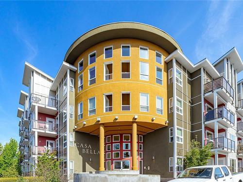 210-866 Brock Ave, Langford, BC - Outdoor With Balcony With Facade