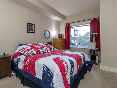 210-866 Brock Ave, Langford, BC - Indoor Photo Showing Bedroom