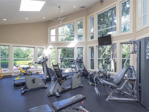 210-866 Brock Ave, Langford, BC - Indoor Photo Showing Gym Room