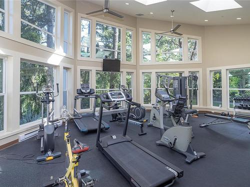 210-866 Brock Ave, Langford, BC - Indoor Photo Showing Gym Room