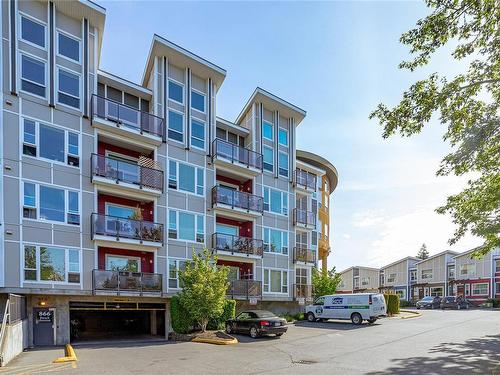 210-866 Brock Ave, Langford, BC - Outdoor With Balcony With Facade