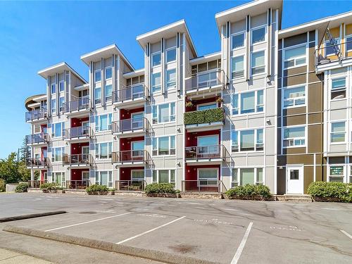 210-866 Brock Ave, Langford, BC - Outdoor With Balcony With Facade