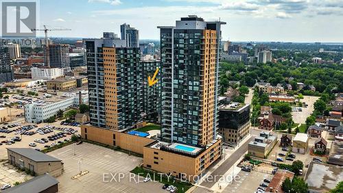 1104 - 100 Garment Street, Kitchener, ON - Outdoor With View