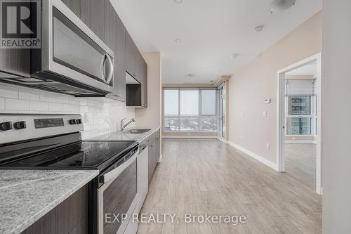 1104 - 100 Garment Street, Kitchener, ON - Indoor Photo Showing Kitchen