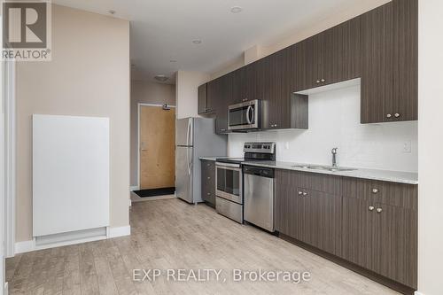 1104 - 100 Garment Street, Kitchener, ON - Indoor Photo Showing Kitchen