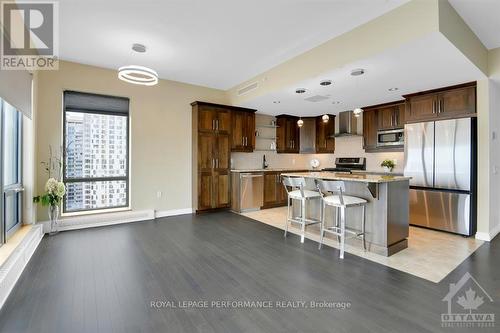 1208 - 90 George Street, Ottawa, ON - Indoor Photo Showing Kitchen