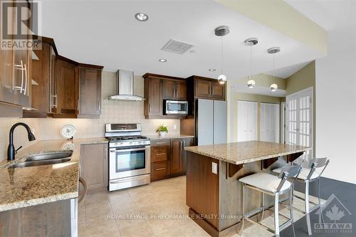 1208 - 90 George Street, Ottawa, ON - Indoor Photo Showing Kitchen With Double Sink With Upgraded Kitchen