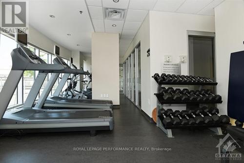 1208 - 90 George Street, Ottawa, ON - Indoor Photo Showing Gym Room