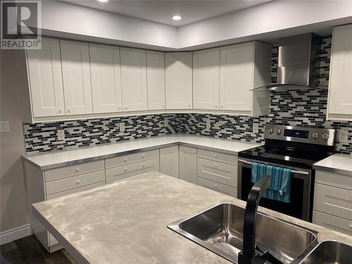 744 Devine Street, Sarnia, ON - Indoor Photo Showing Kitchen With Double Sink With Upgraded Kitchen