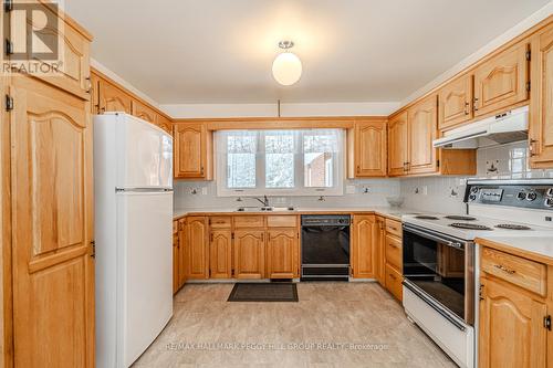 13 Davis Street, South River, ON - Indoor Photo Showing Kitchen With Double Sink