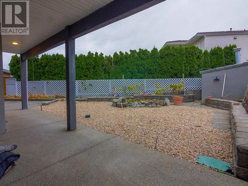 Backyard fenced - 11710 Olympic View Drive, Osoyoos, BC - Outdoor With Exterior