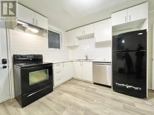 1 - 287 Hunter Street E, Hamilton (Corktown), ON - Indoor Photo Showing Kitchen With Double Sink