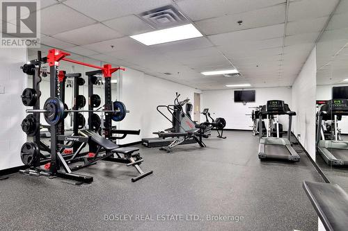 705 - 1 Leaside Park Drive, Toronto, ON - Indoor Photo Showing Gym Room