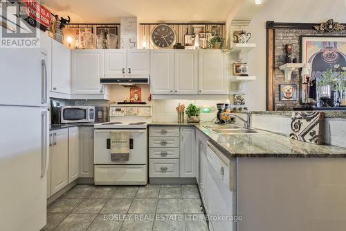 705 - 1 Leaside Park Drive, Toronto, ON - Indoor Photo Showing Kitchen With Double Sink