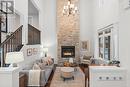 39 Colville Avenue, Clarington (Bowmanville), ON  - Indoor Photo Showing Living Room With Fireplace 