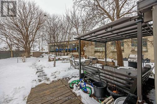 105 Hamilton Road, London, ON - Outdoor With Deck Patio Veranda