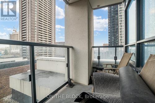 418 - 9 Mabelle Avenue, Toronto, ON - Outdoor With Balcony