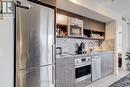 418 - 9 Mabelle Avenue, Toronto, ON  - Indoor Photo Showing Kitchen With Stainless Steel Kitchen 