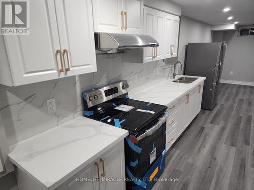 6 Macklin Street, Brantford, ON - Indoor Photo Showing Kitchen With Stainless Steel Kitchen With Double Sink