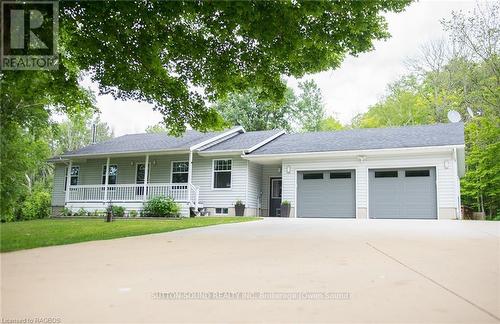 109 Shepard Lake Road, Georgian Bluffs, ON - Outdoor With Deck Patio Veranda With Facade