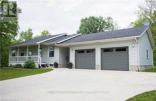 109 Shepard Lake Road, Georgian Bluffs, ON - Outdoor With Deck Patio Veranda With Facade