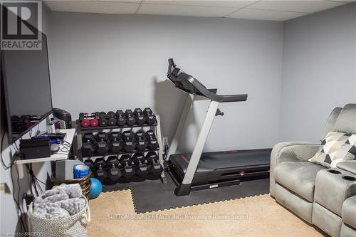 109 Shepard Lake Road, Georgian Bluffs, ON - Indoor Photo Showing Gym Room