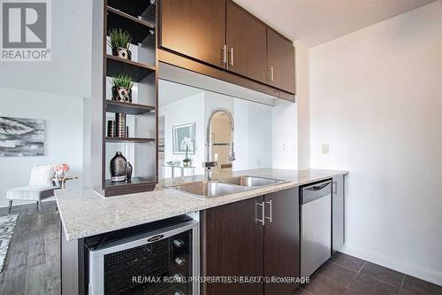 808 - 25 Town Centre Court, Toronto, ON - Indoor Photo Showing Kitchen With Double Sink