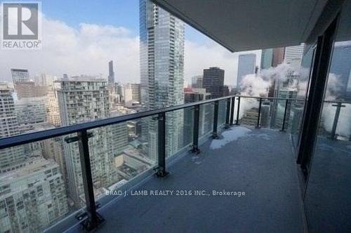 3503 - 224 King Street W, Toronto, ON - Outdoor With Balcony With View With Exterior