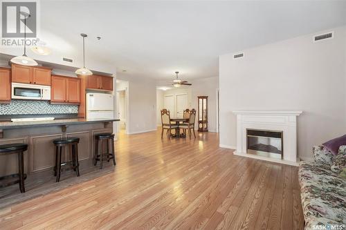 310 102 Armistice Way, Saskatoon, SK - Indoor With Fireplace