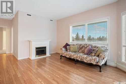 310 102 Armistice Way, Saskatoon, SK - Indoor Photo Showing Living Room With Fireplace