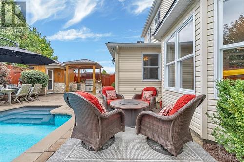 695 Merkley Drive, Ottawa, ON - Outdoor With In Ground Pool With Deck Patio Veranda With Exterior