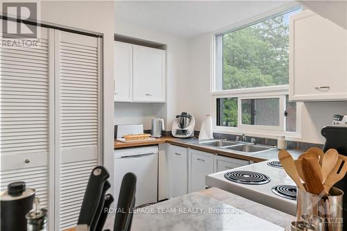 204 - 40 Arthur Street, Ottawa, ON - Indoor Photo Showing Kitchen With Double Sink