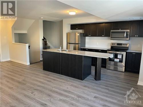 704 Kizis, Ottawa, ON - Indoor Photo Showing Kitchen With Stainless Steel Kitchen With Double Sink