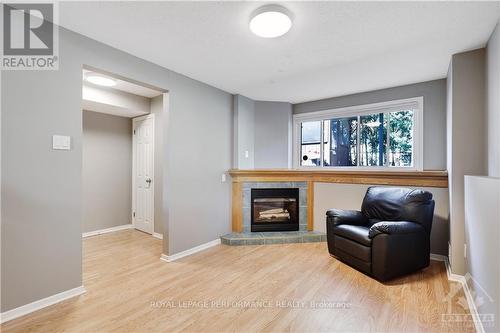 1861 Dorset Drive, Ottawa, ON - Indoor Photo Showing Living Room With Fireplace