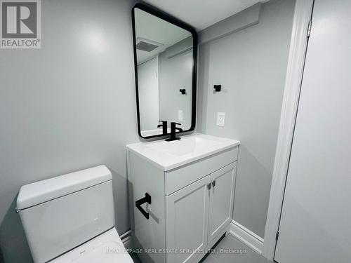 Bsmt 2 - 62 Bartley Drive, Toronto, ON - Indoor Photo Showing Bathroom