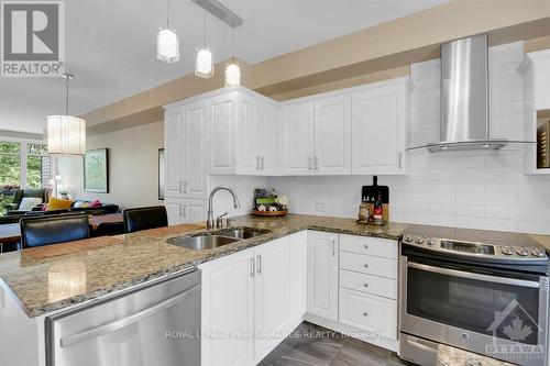 43 Aveia, Ottawa, ON - Indoor Photo Showing Kitchen With Double Sink With Upgraded Kitchen