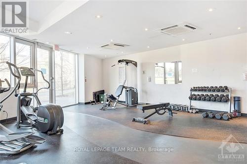 803 - 200 Lett Street, Ottawa, ON - Indoor Photo Showing Gym Room