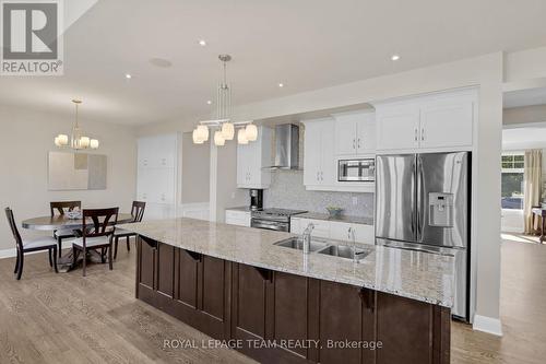 229 Cabrelle Place, Ottawa, ON - Indoor Photo Showing Kitchen With Double Sink With Upgraded Kitchen