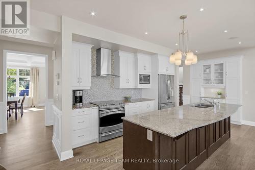 229 Cabrelle Place, Ottawa, ON - Indoor Photo Showing Kitchen With Double Sink With Upgraded Kitchen