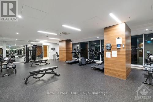 4101 - 805 Carling Avenue, Ottawa, ON - Indoor Photo Showing Gym Room