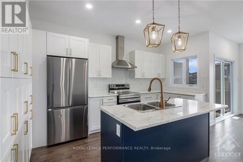 311 Sterling Avenue, Clarence-Rockland, ON - Indoor Photo Showing Kitchen With Double Sink With Upgraded Kitchen