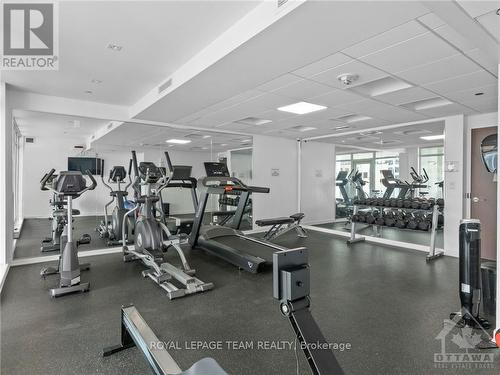 804 - 199 Slater Street, Ottawa, ON - Indoor Photo Showing Gym Room