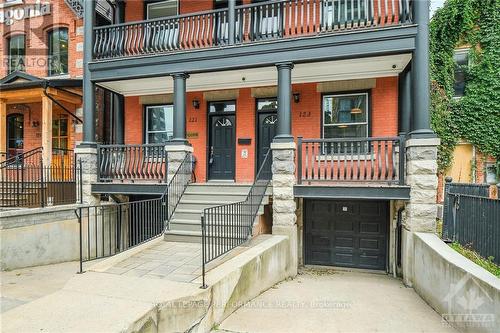 123 York Street, Ottawa, ON - Outdoor With Balcony With Deck Patio Veranda With Facade